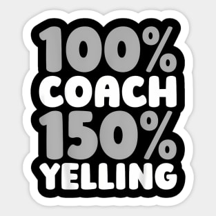 Assistant Coaching Soccer Coach Sticker